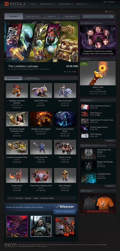 Dota 2: Store 